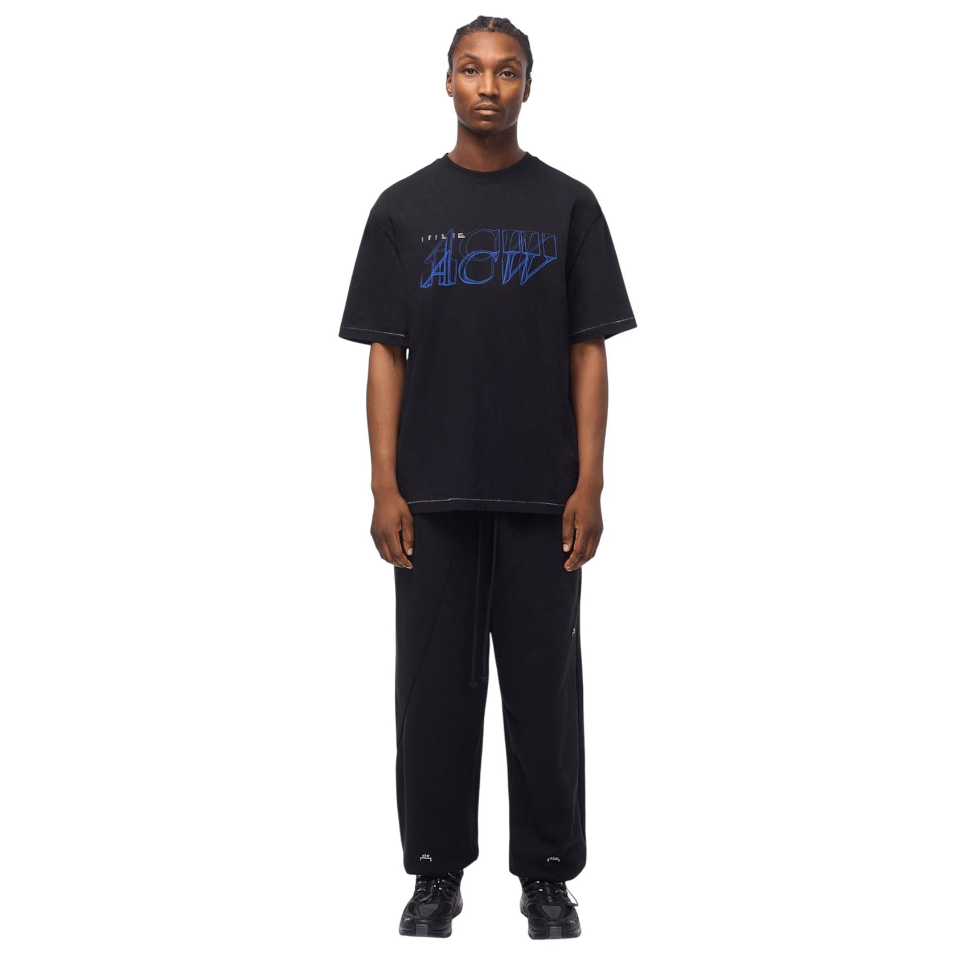 A - COLD - WALL Serif T-Shirt Onyx - A - COLD - WALL