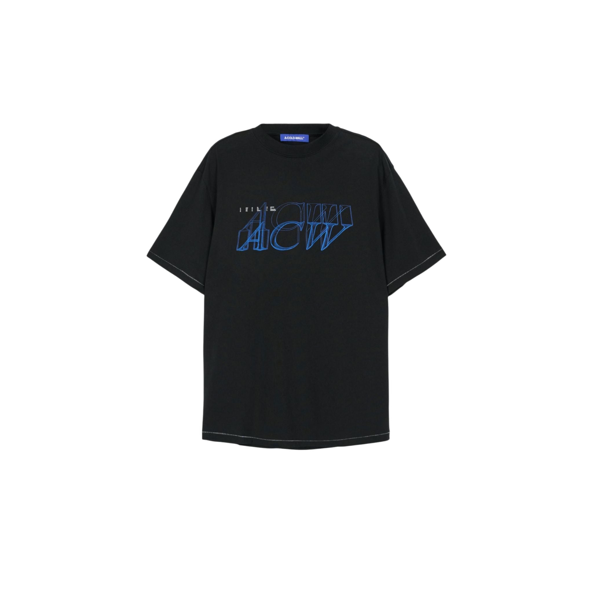 A - COLD - WALL Serif T-Shirt Onyx - A - COLD - WALL