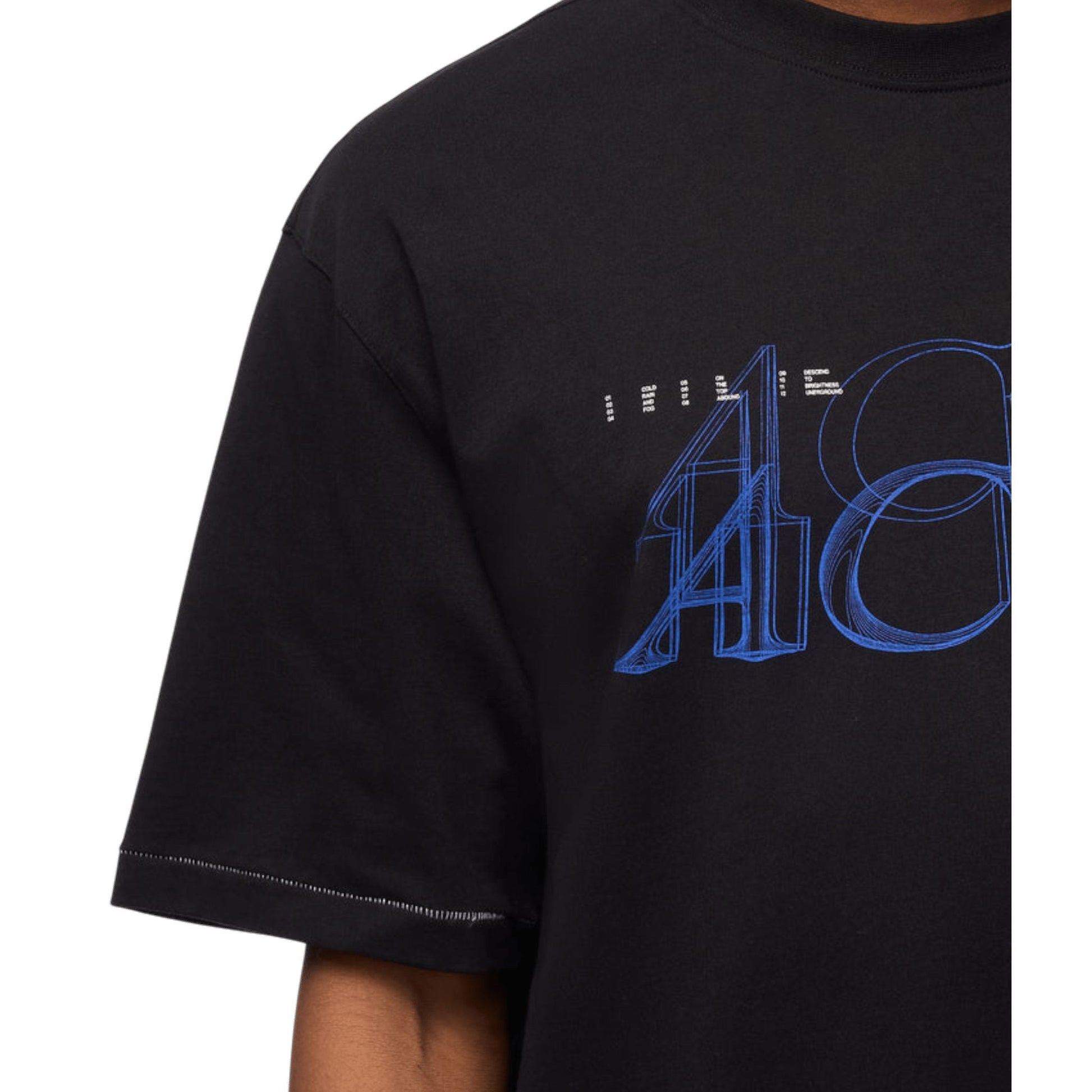 A - COLD - WALL Serif T-Shirt Onyx - A - COLD - WALL