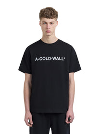 A - COLD - WALL Tapley Logo T-Shirt Black - A - COLD - WALL