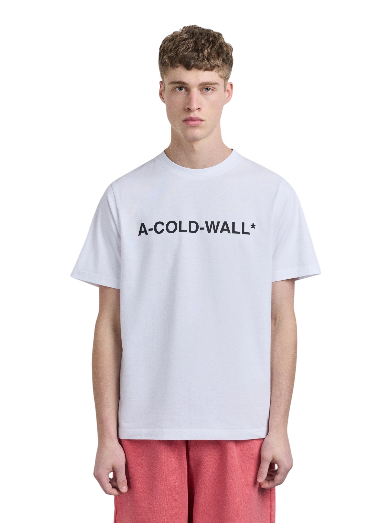 A - COLD - WALL Tapley Logo T-Shirt White - A - COLD - WALL