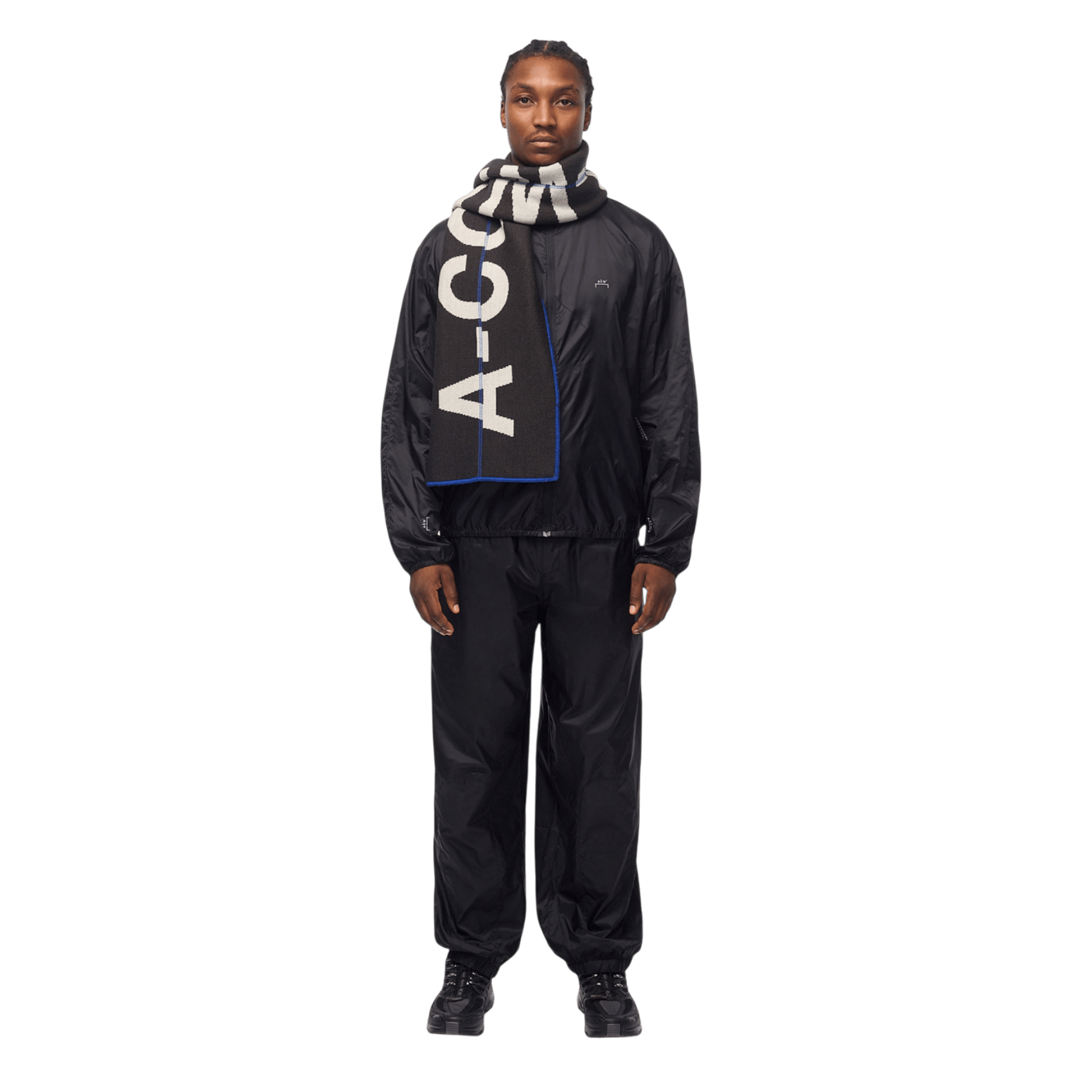 A - COLD - WALL Typographic Scarf Slate - A - COLD - WALL