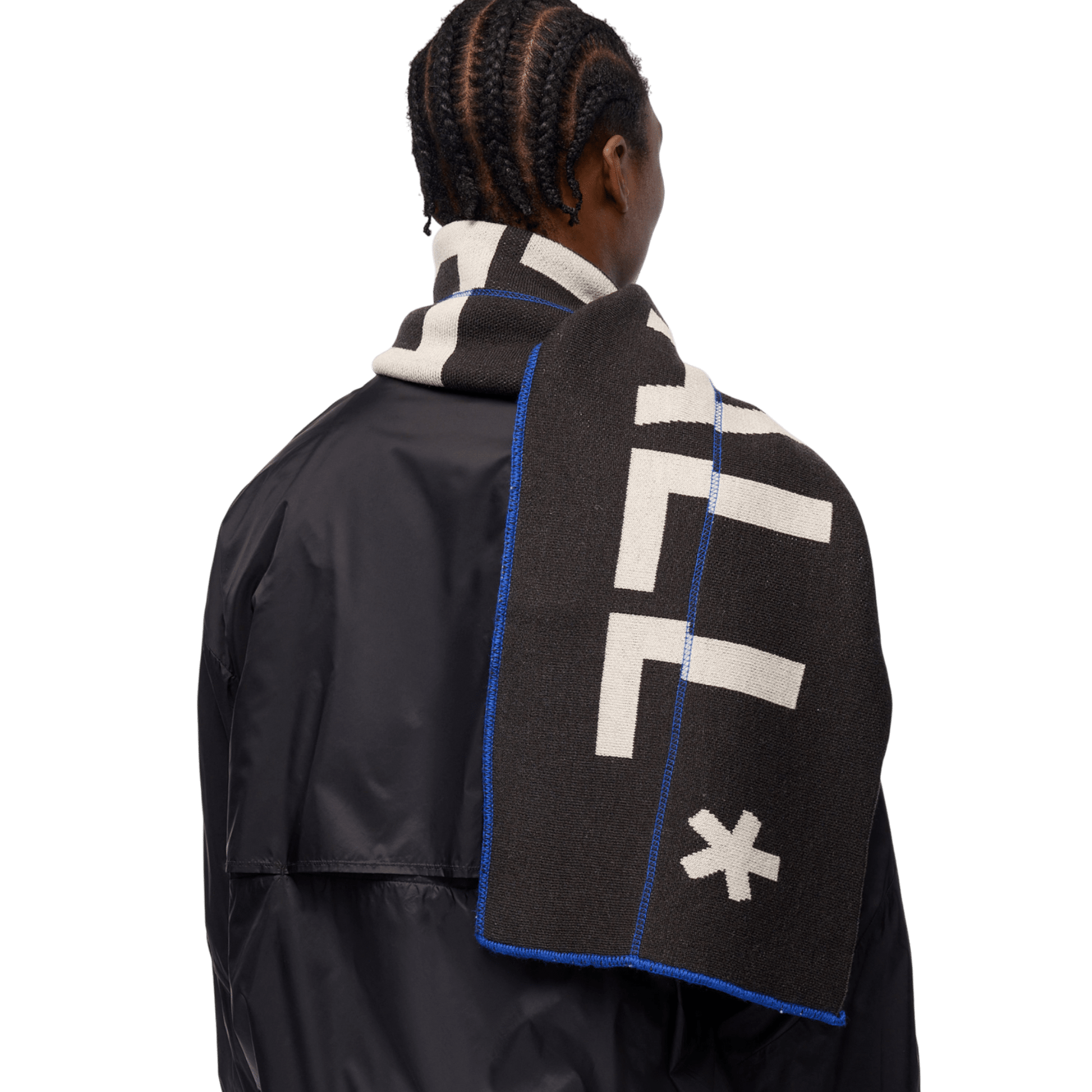 A - COLD - WALL Typographic Scarf Slate - A - COLD - WALL