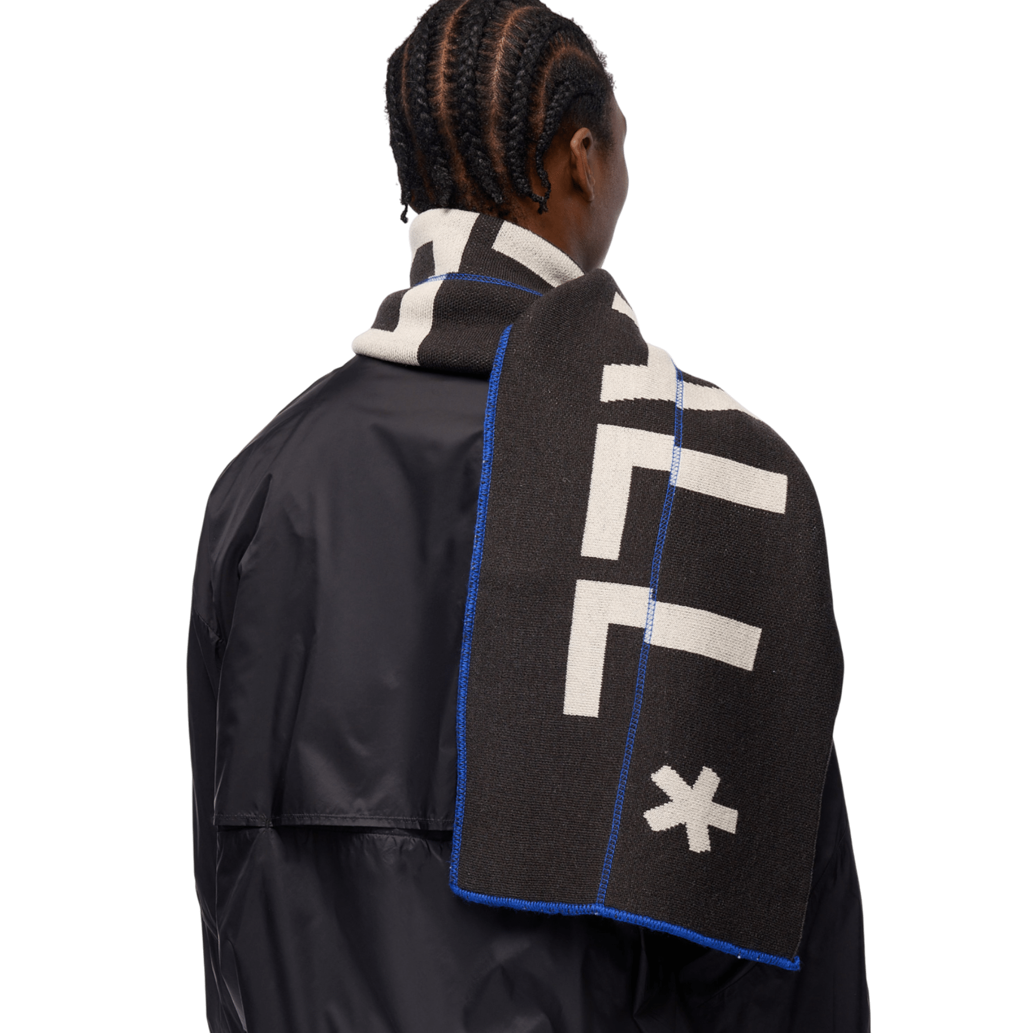 A - COLD - WALL Typographic Scarf Slate - A - COLD - WALL