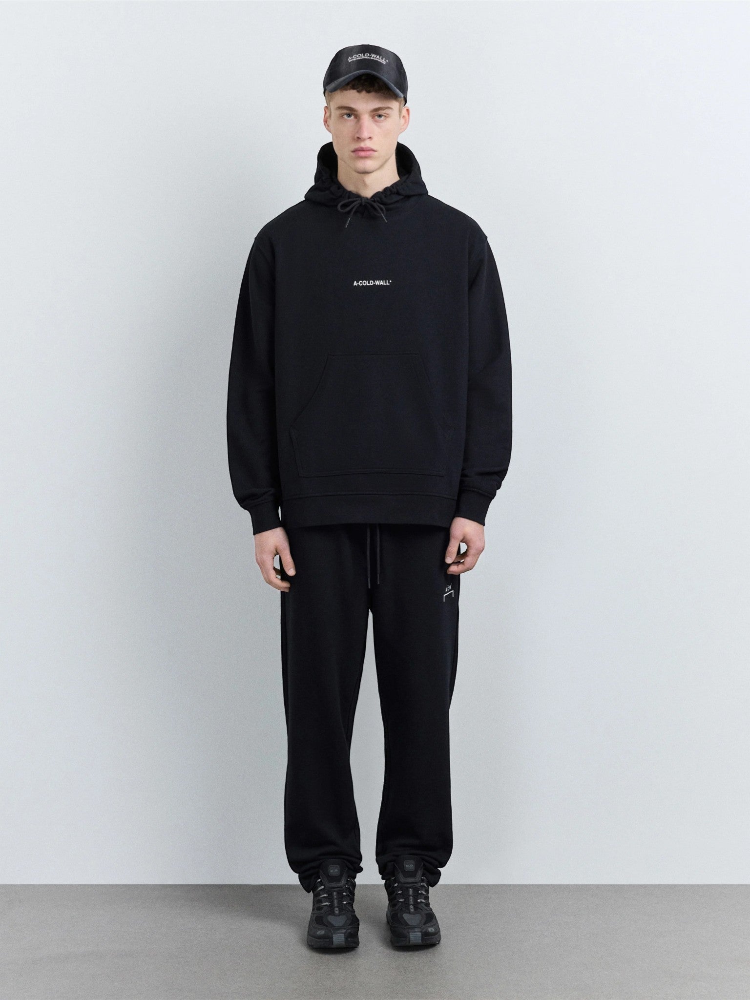 A - COLD - WALL Woolmore Logo Jogger Black - A - COLD - WALL