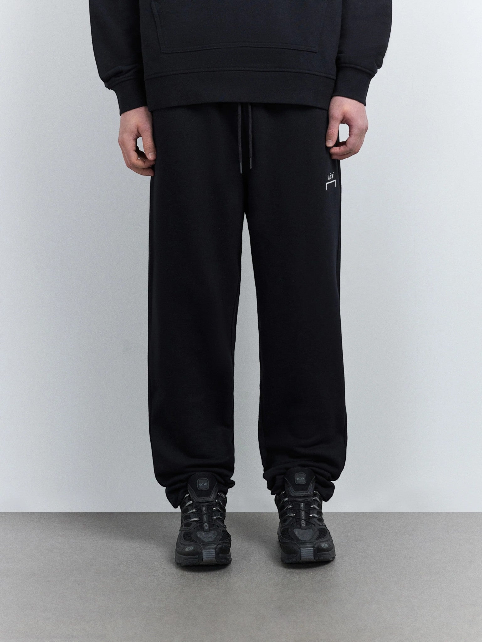 A - COLD - WALL Woolmore Logo Jogger Black - A - COLD - WALL
