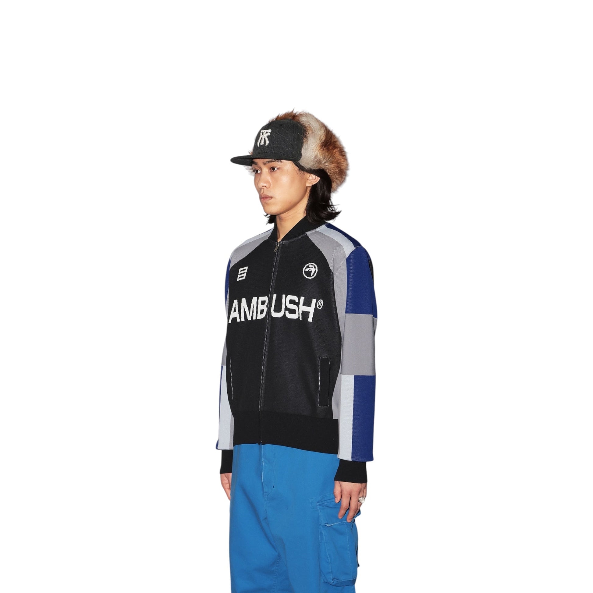 Ambush Biker Zip Up Jersey Jacket - Ambush