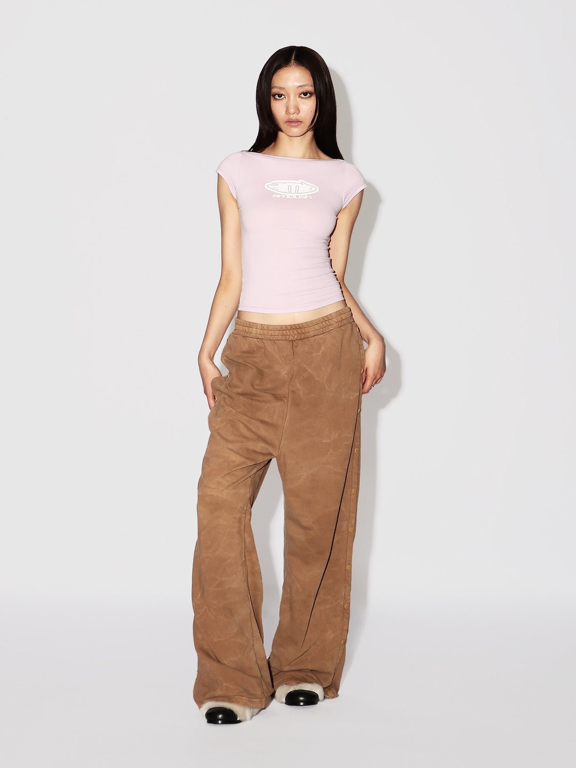 Ambush Boat Neck Top - WOMENS - Ambush