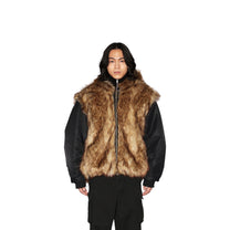 Ambush Fake Fur Reversible Hoodie Jacket - Ambush