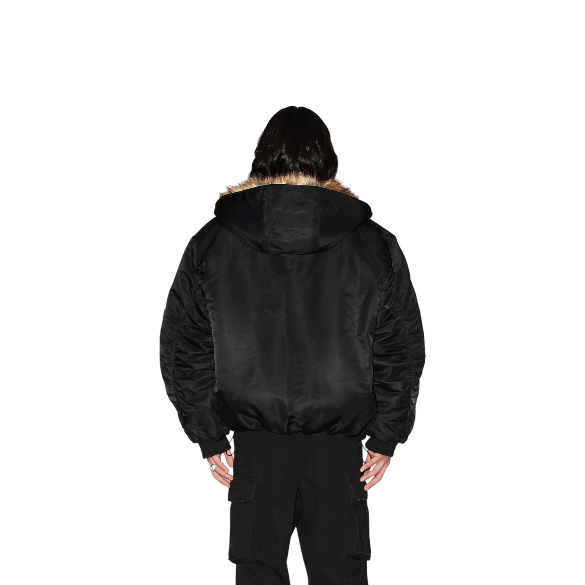 Ambush Fake Fur Reversible Hoodie Jacket - Ambush