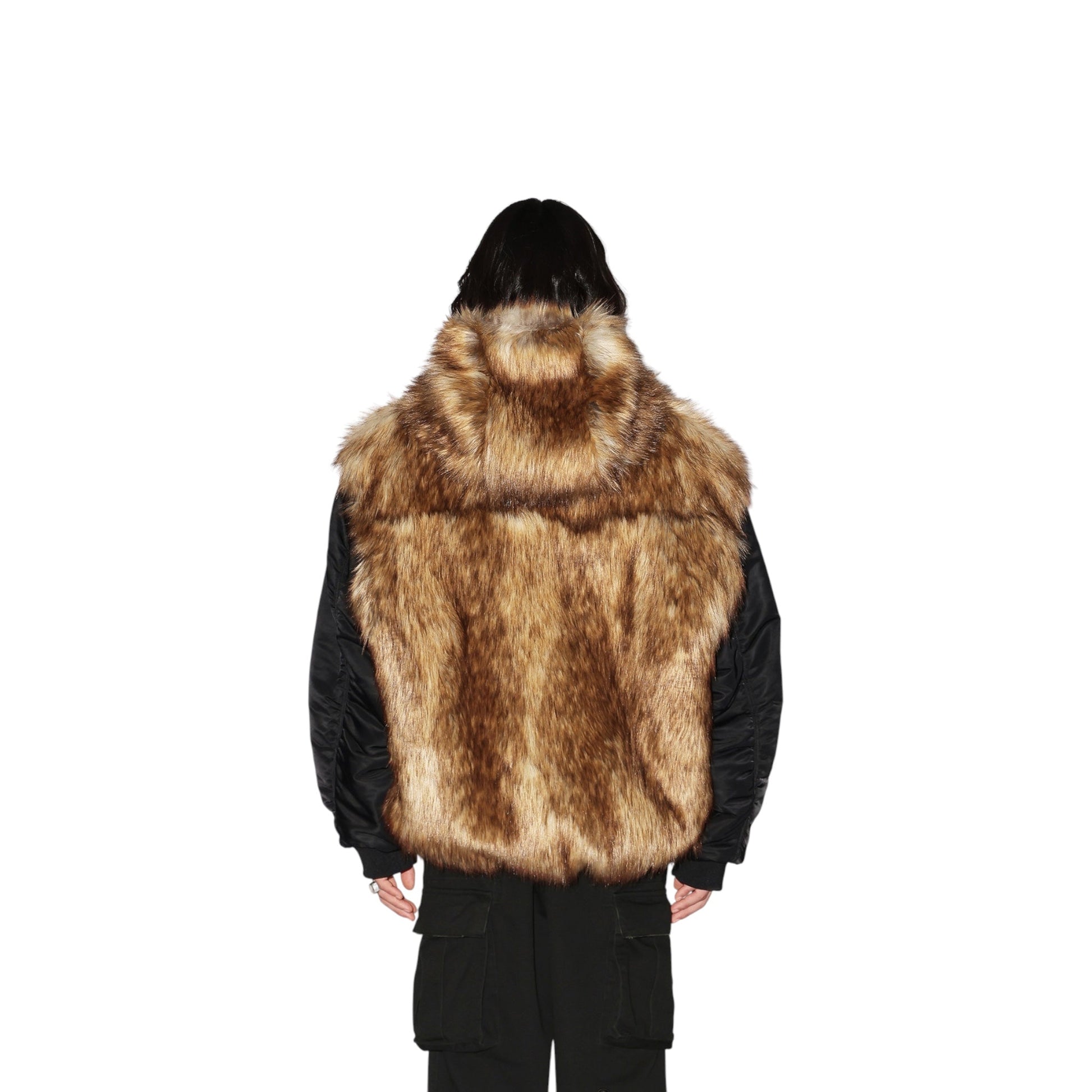 Ambush Fake Fur Reversible Hoodie Jacket - Ambush