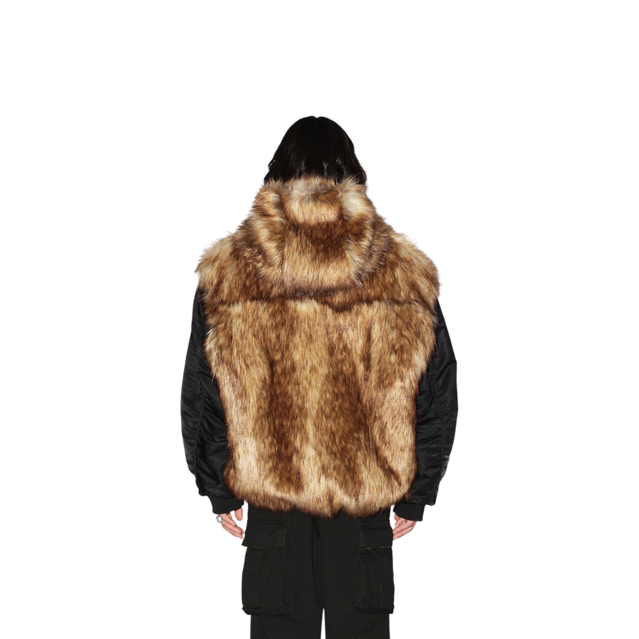 Ambush Fake Fur Reversible Hoodie Jacket - Ambush