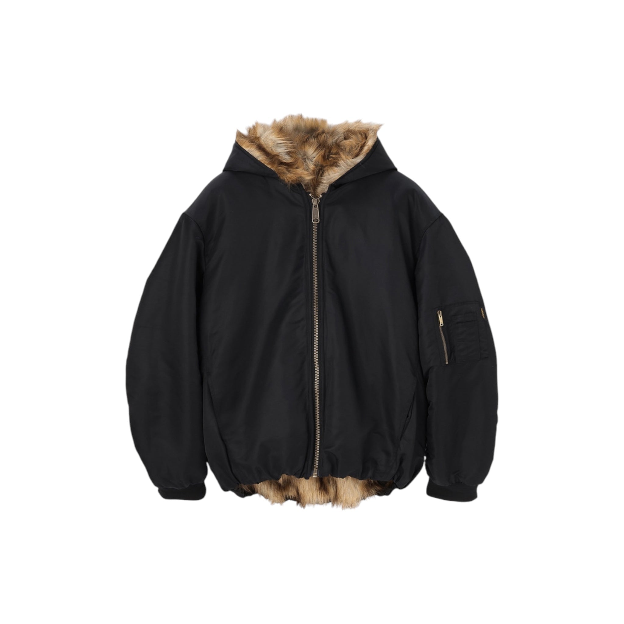 Ambush Fake Fur Reversible Hoodie Jacket - Ambush