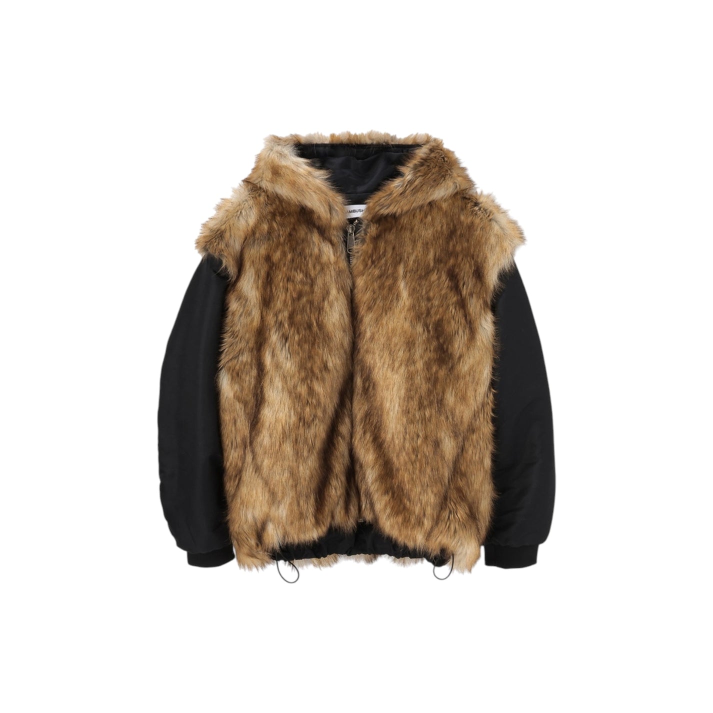 Ambush Fake Fur Reversible Hoodie Jacket - Ambush
