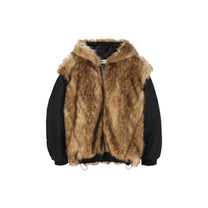 Ambush Fake Fur Reversible Hoodie Jacket - Ambush