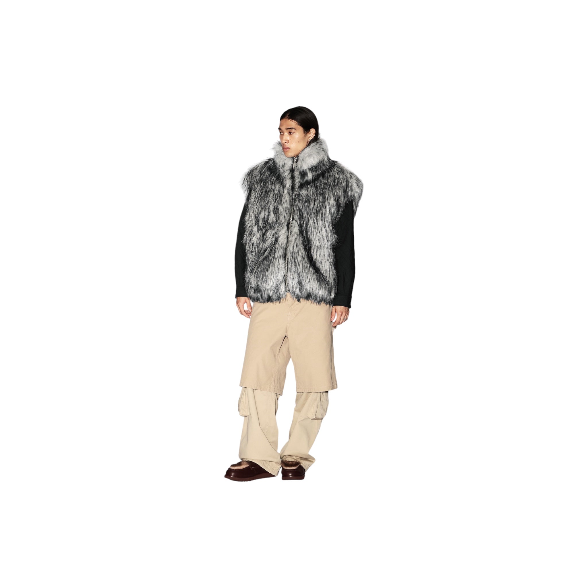 Ambush Fake Fur Reversible Vest - Ambush
