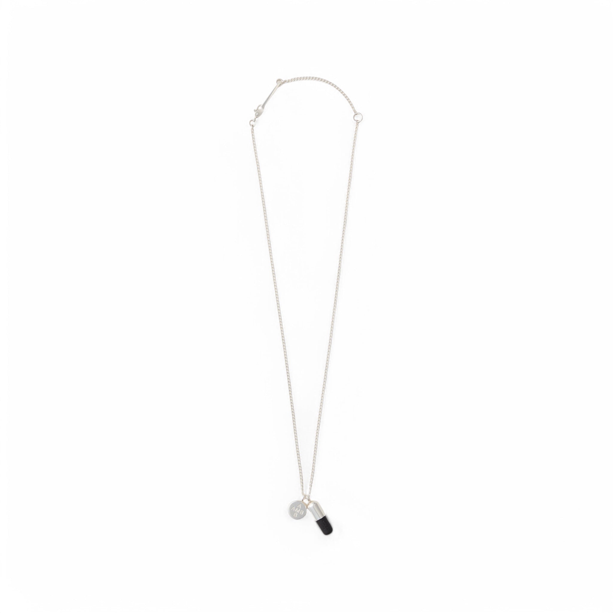 Ambush Pill - Charm Necklace 2 Silver - Black - Ambush