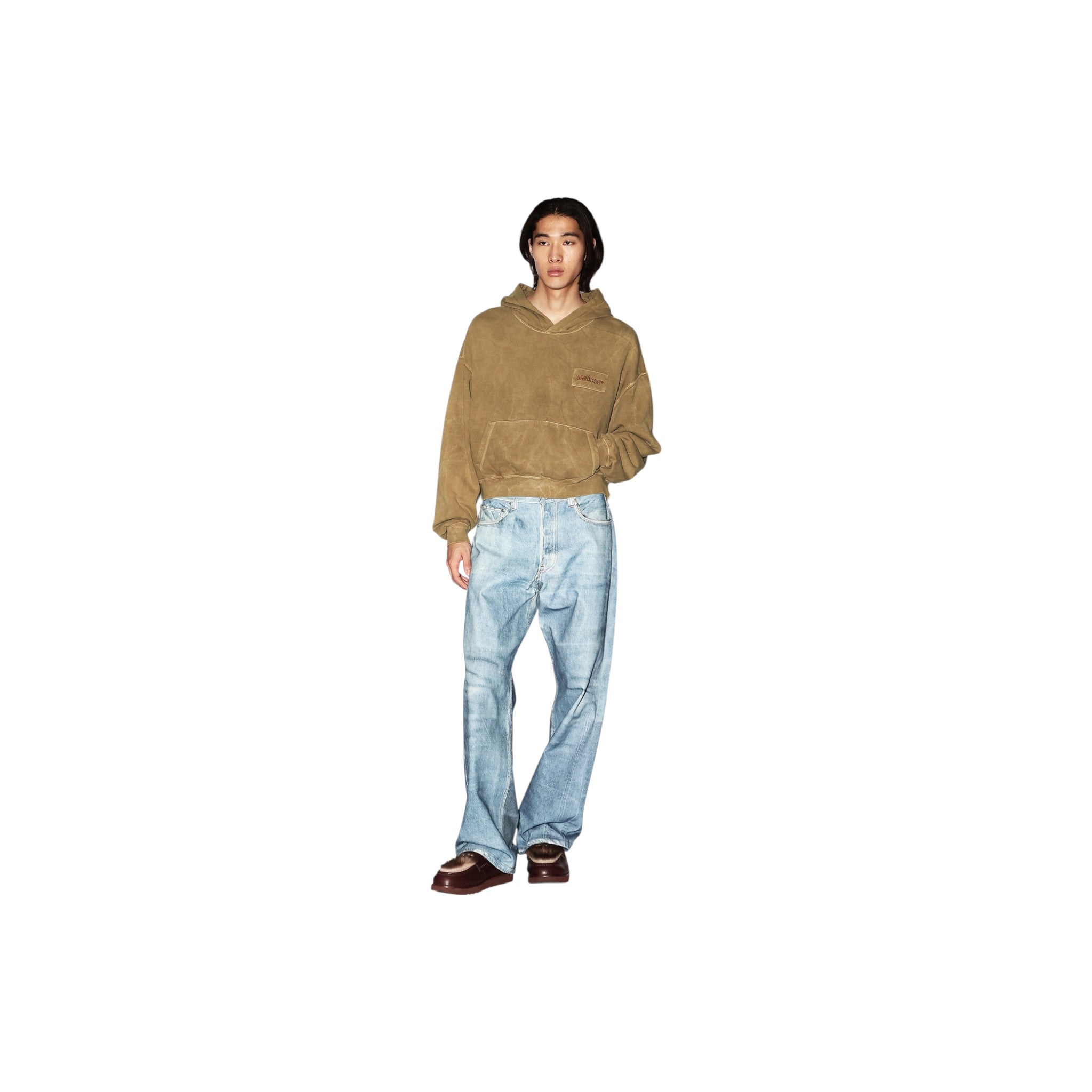 Ambush Washed Cropped Hoodie - Ambush