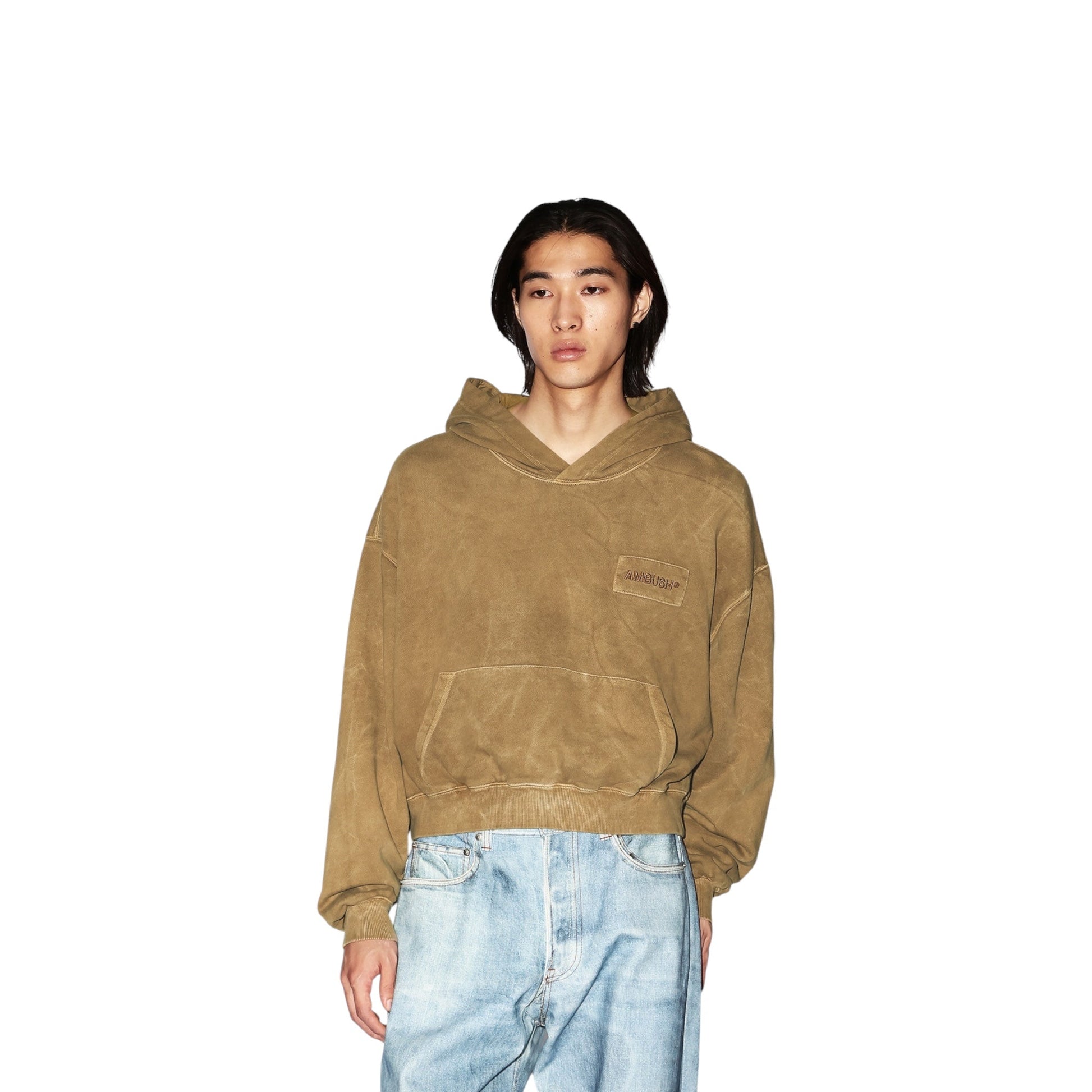 Ambush Washed Cropped Hoodie - Ambush