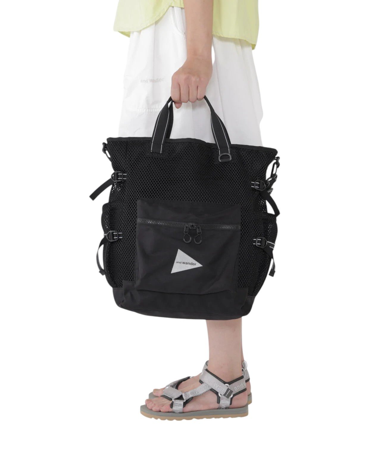 And Wander 3D Mesh 2 - Way Tote Bag - and wander