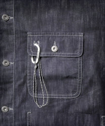 And Wander Dry Easy Denim Shirts Jacket - and wander