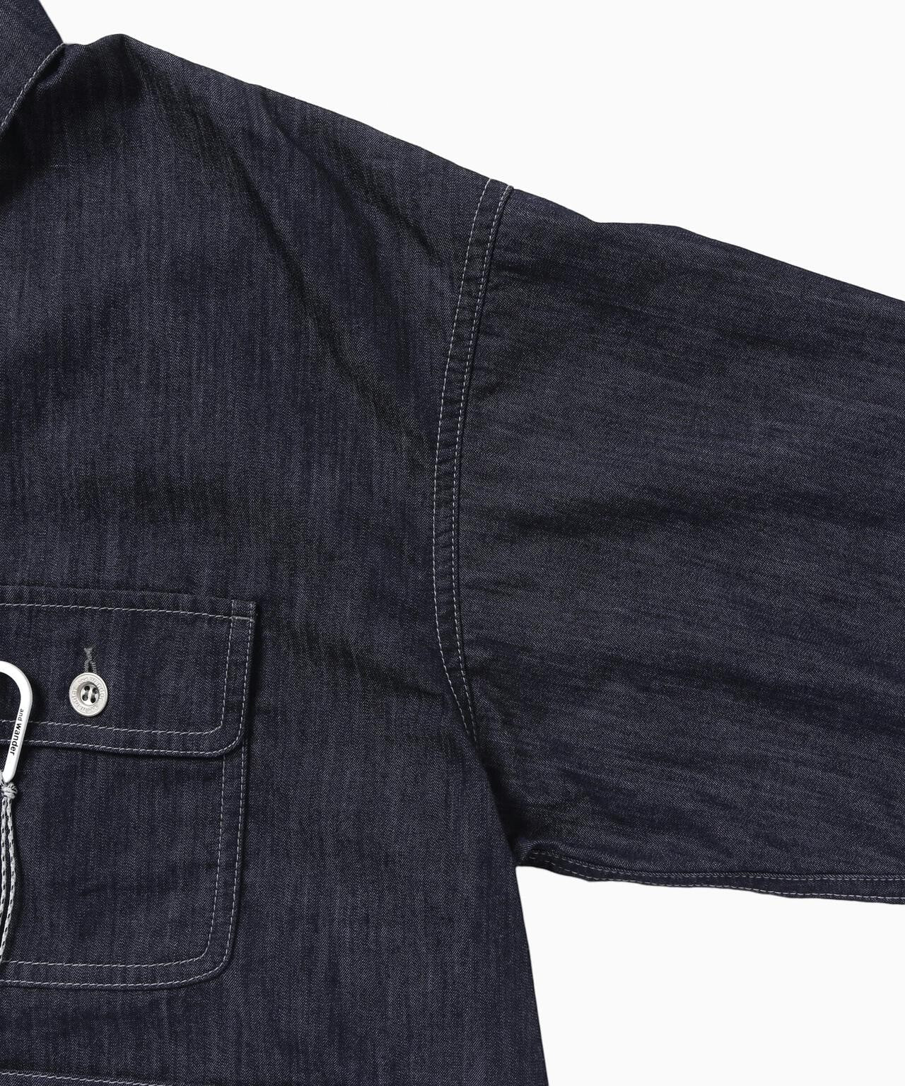 And Wander Dry Easy Denim Shirts Jacket - and wander
