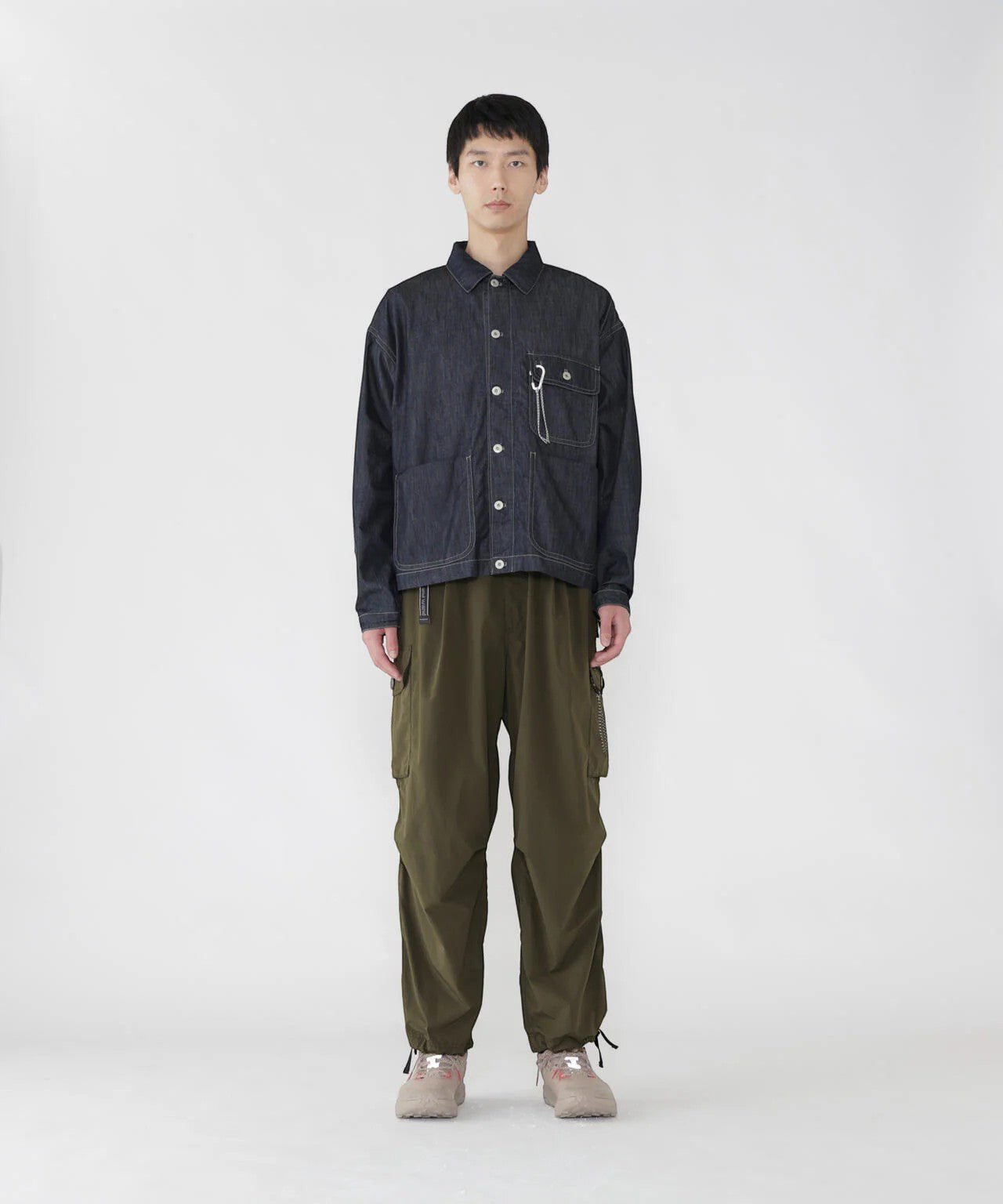 And Wander Dry Easy Denim Shirts Jacket - and wander
