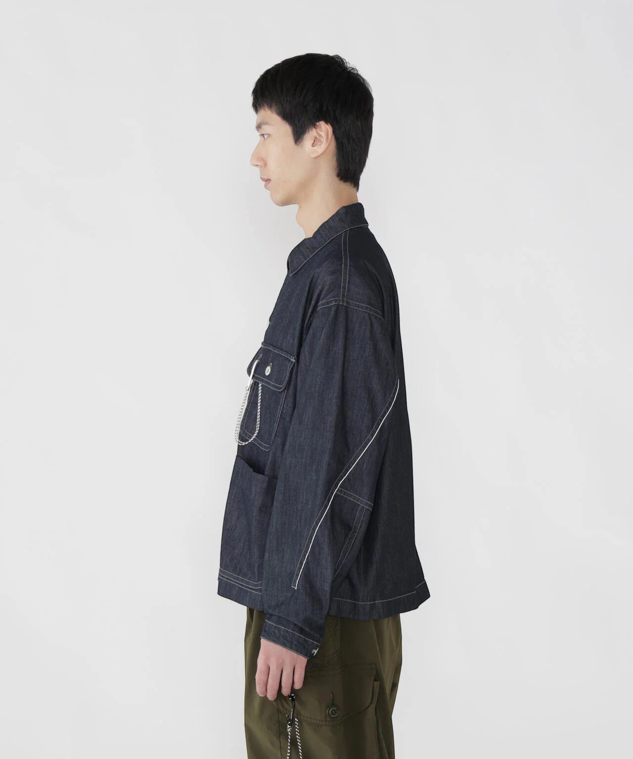 And Wander Dry Easy Denim Shirts Jacket - and wander