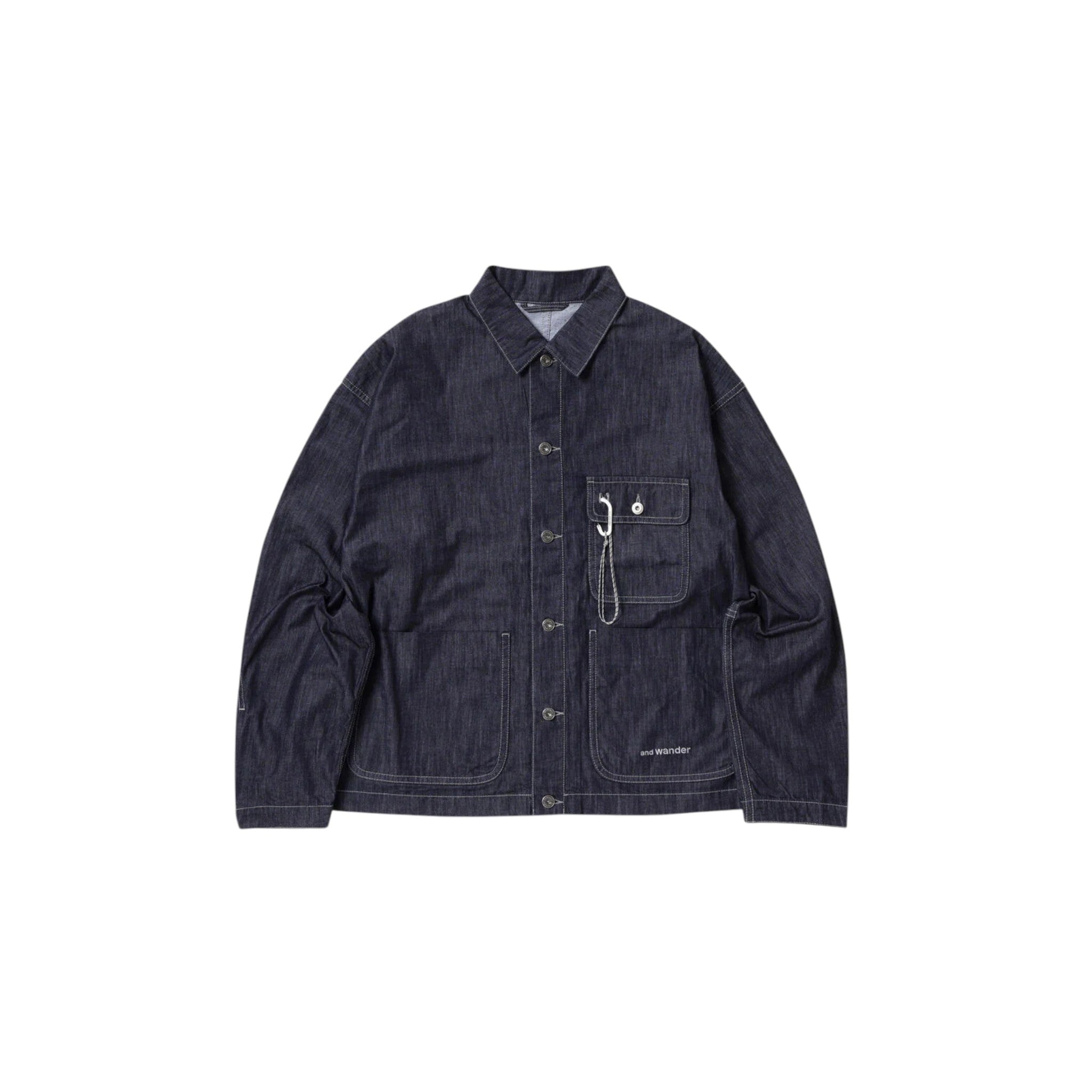 And Wander Dry Easy Denim Shirts Jacket - and wander