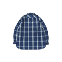 And Wander Indigo Check LS Shirt - and wander