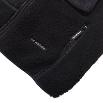 And Wander Mix Boa Vest - and wander