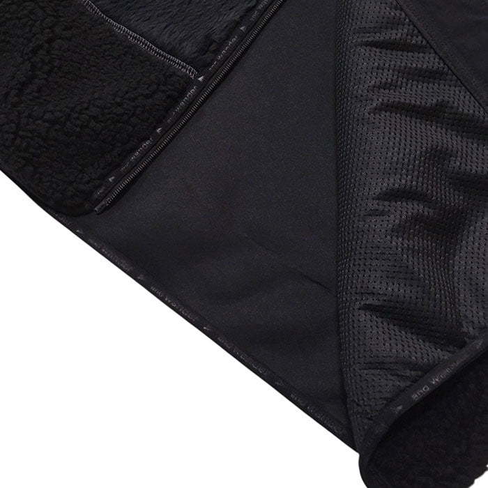 And Wander Mix Boa Vest - and wander