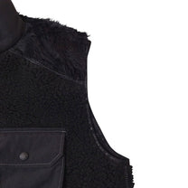 And Wander Mix Boa Vest - and wander