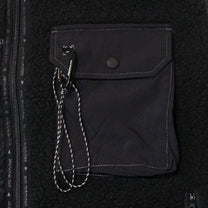 And Wander Mix Boa Vest - and wander