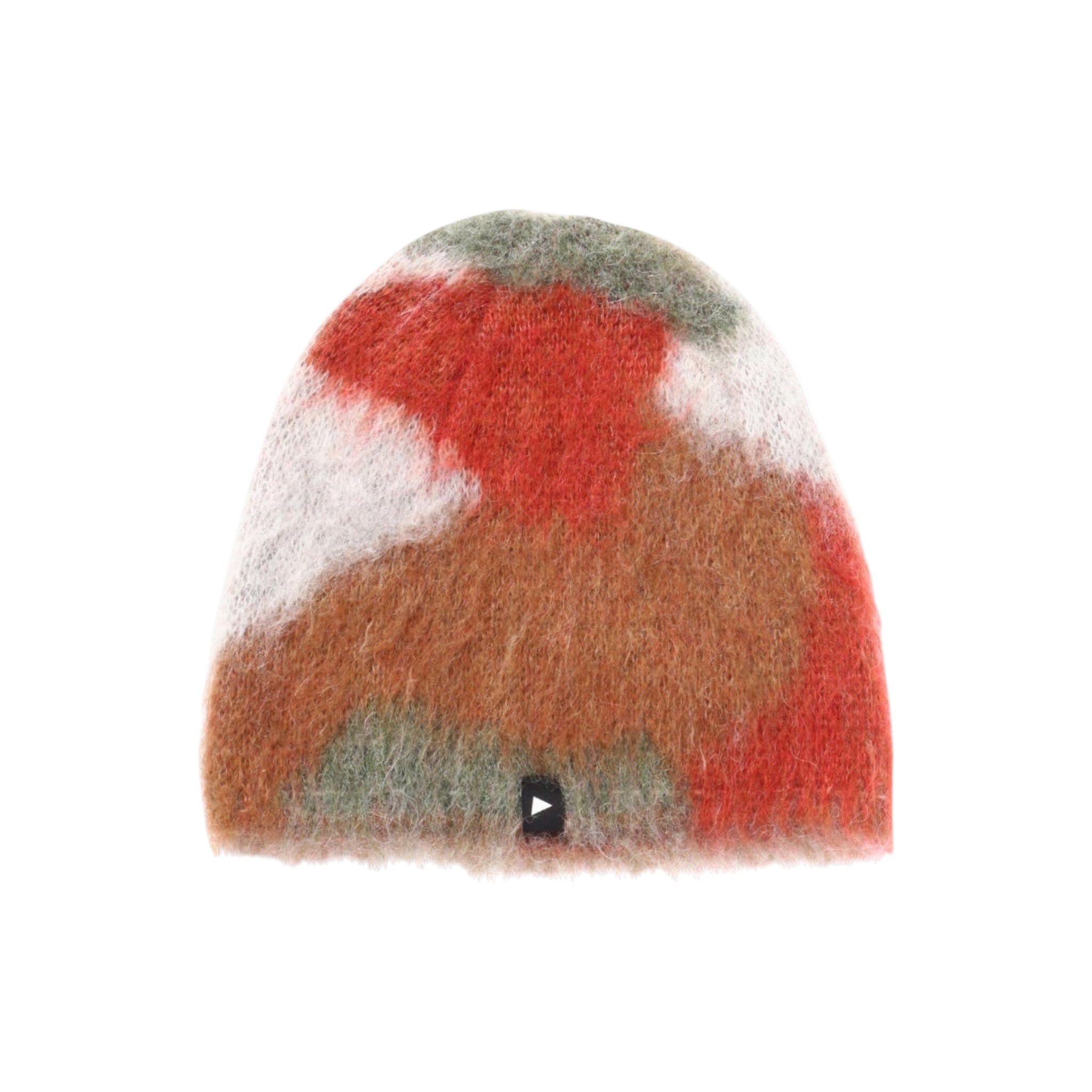 And Wander Mix Color Shaggy Knit Beanie Cap - and wander