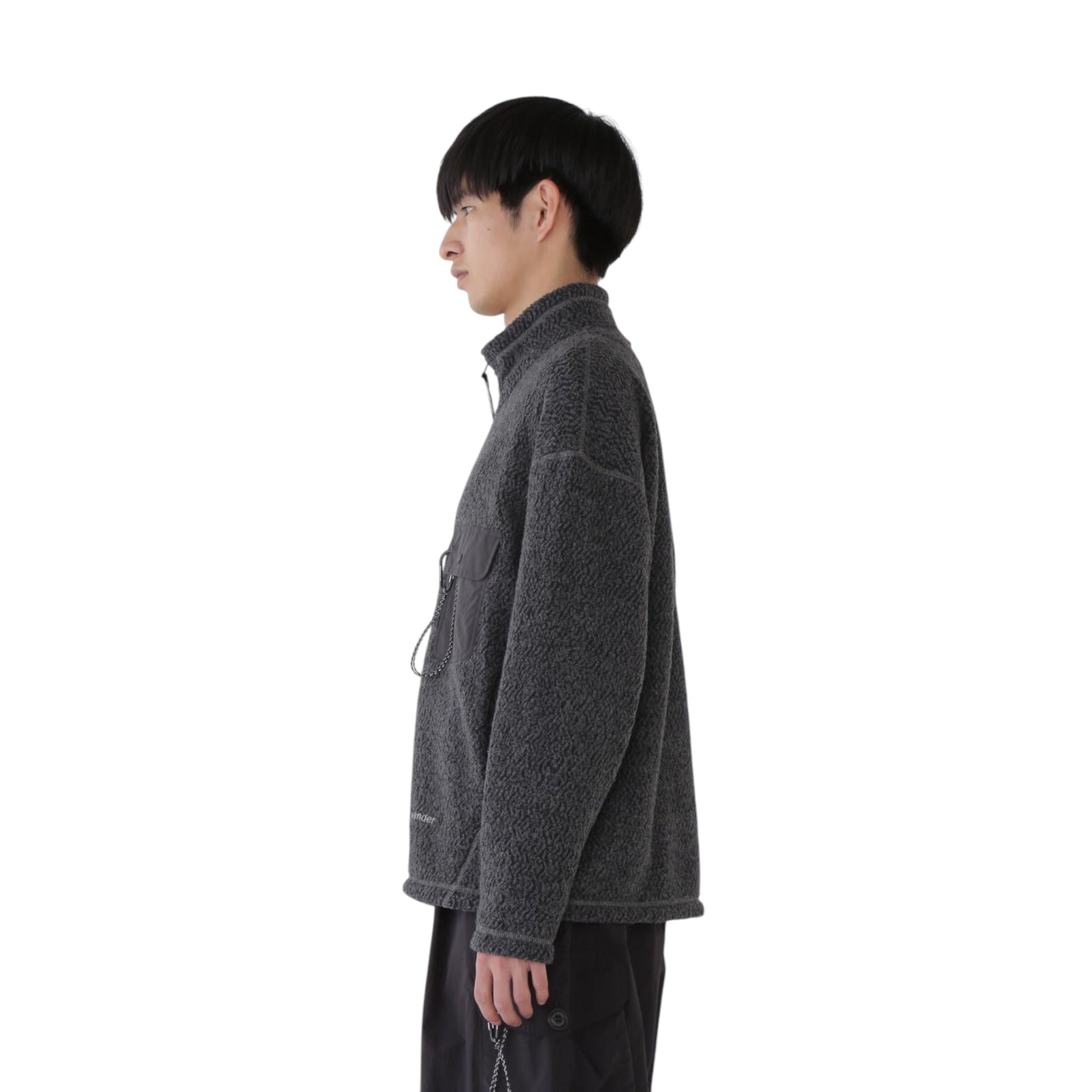 And Wander Re Wool JQ Stand Zip - and wander