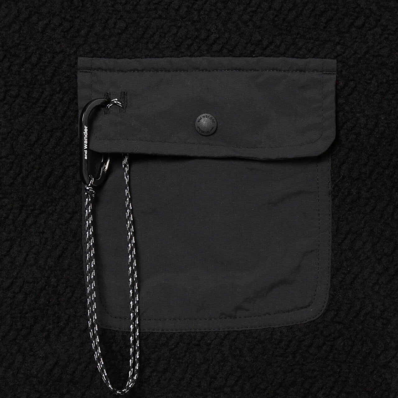 And Wander Re Wool JQ Stand Zip - and wander