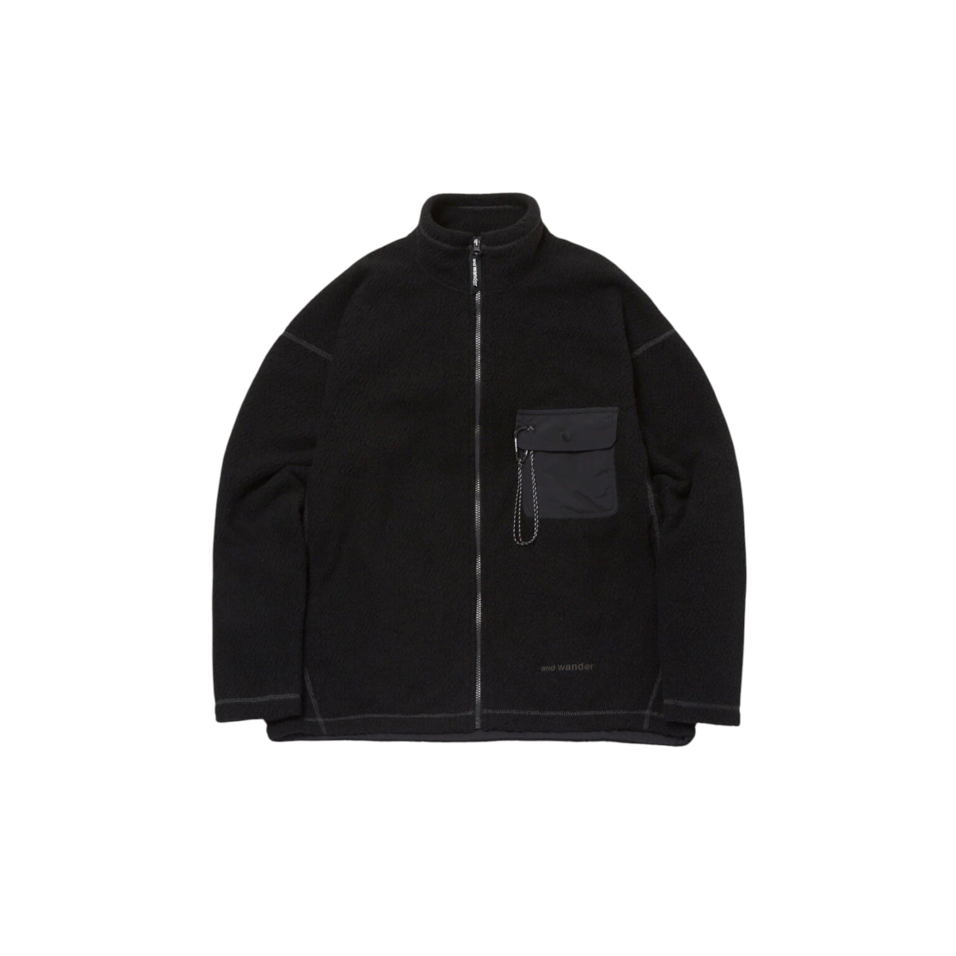 And Wander Re Wool JQ Stand Zip - and wander