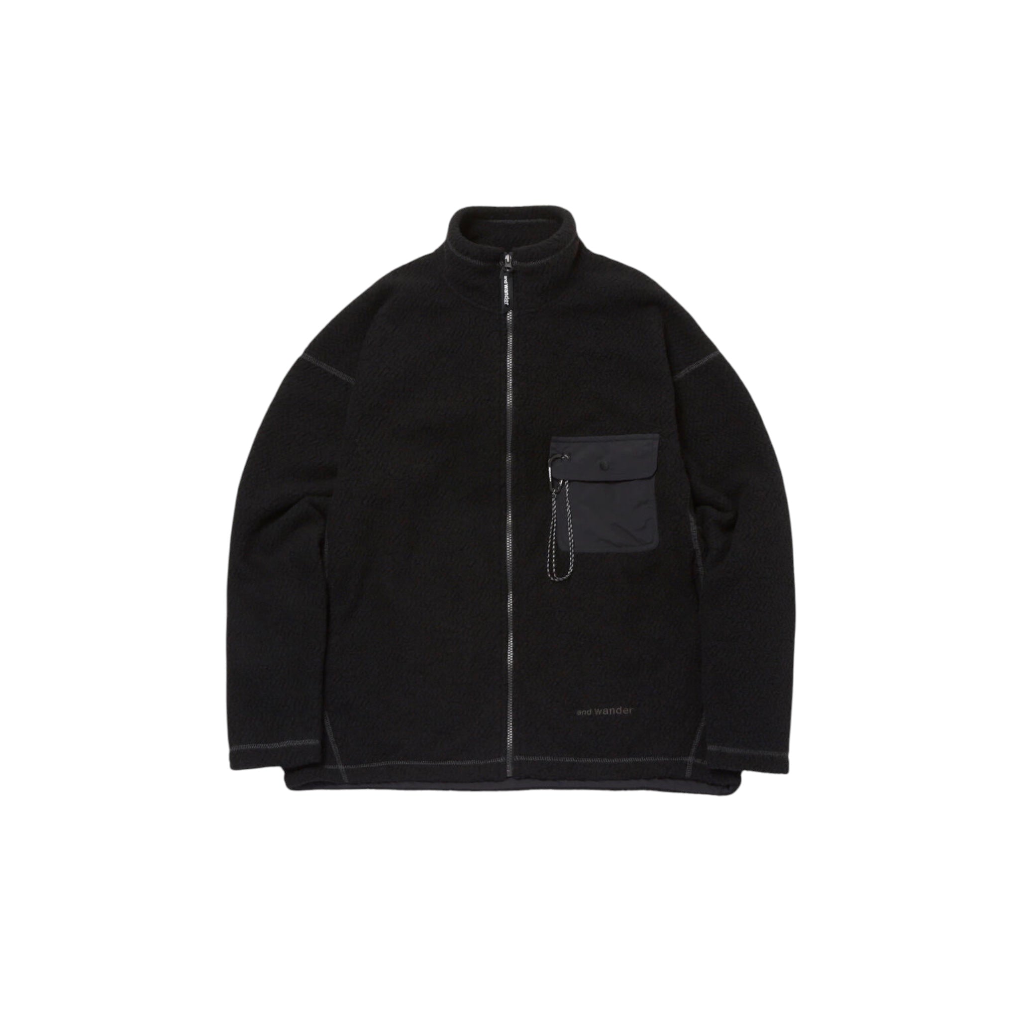 And Wander Re Wool JQ Stand Zip - and wander