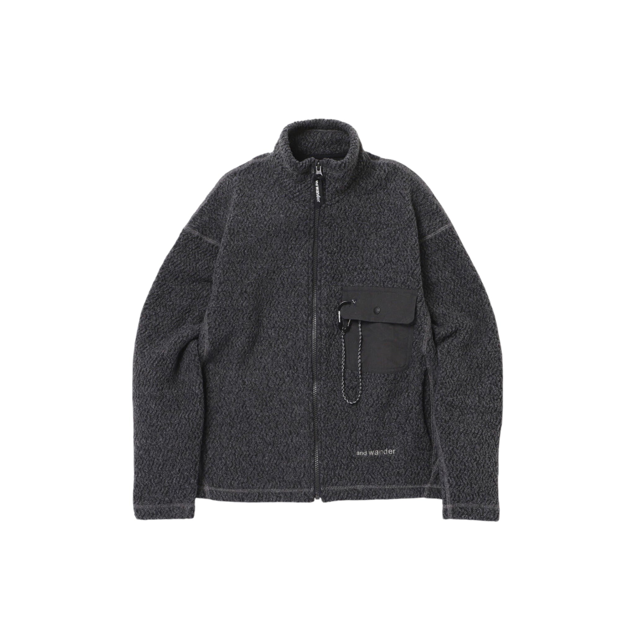 And Wander Re Wool JQ Stand Zip - and wander