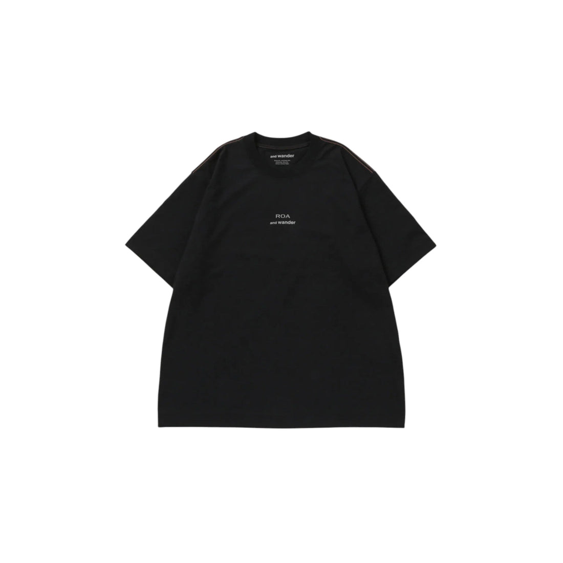And Wander x ROA Logo Printed T - and wander