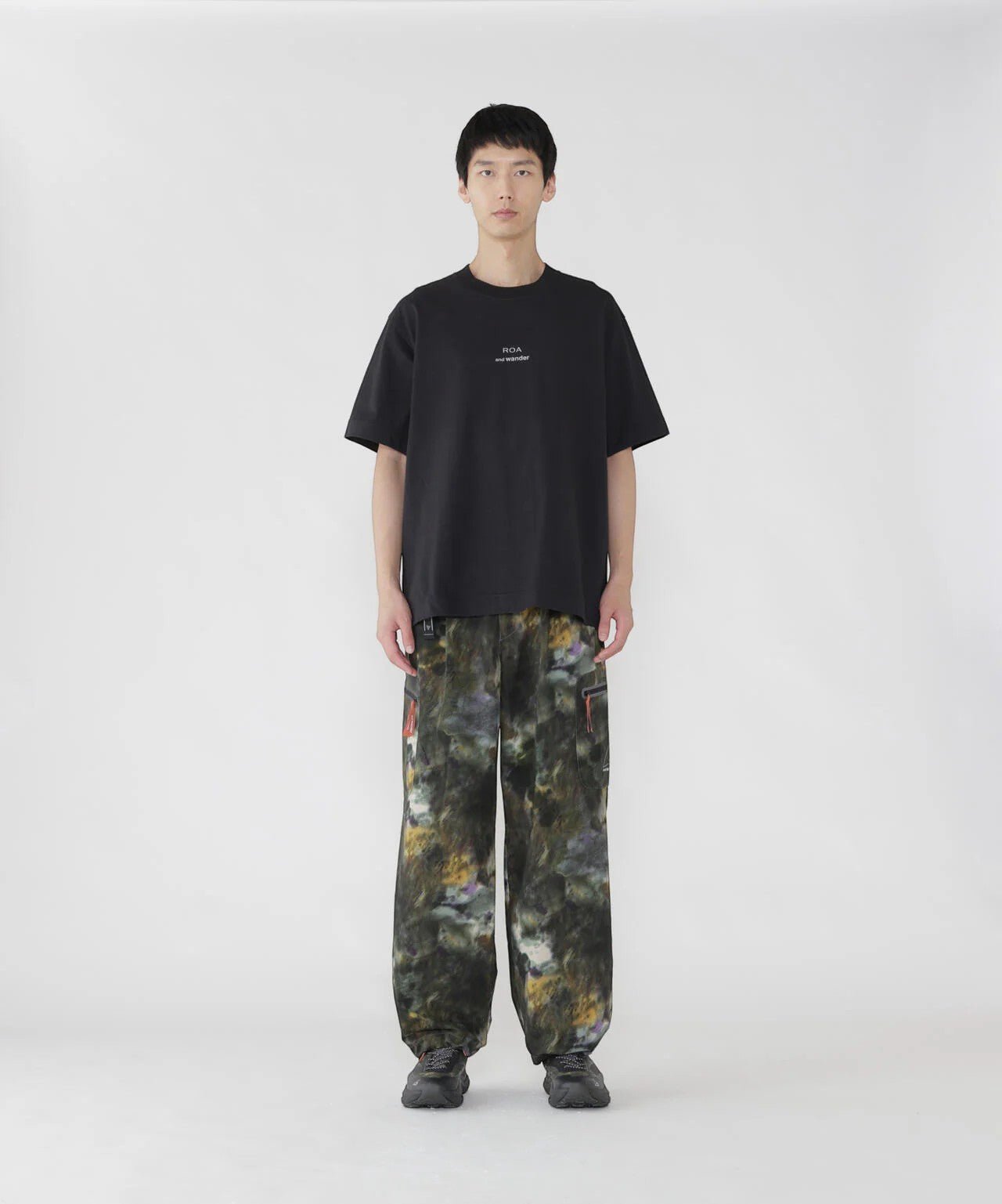 And Wander x ROA Logo Printed T - and wander