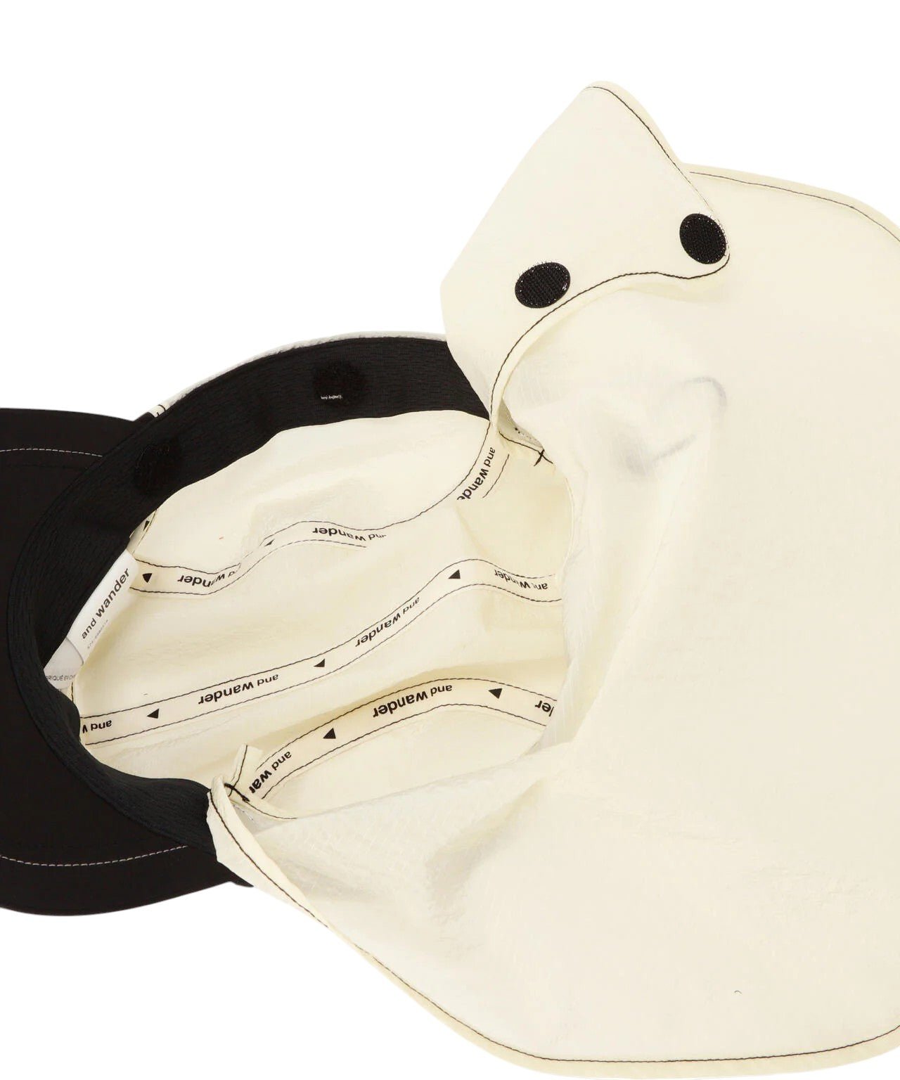 And Wander x ROA Ripstop Wind Cap - and wander