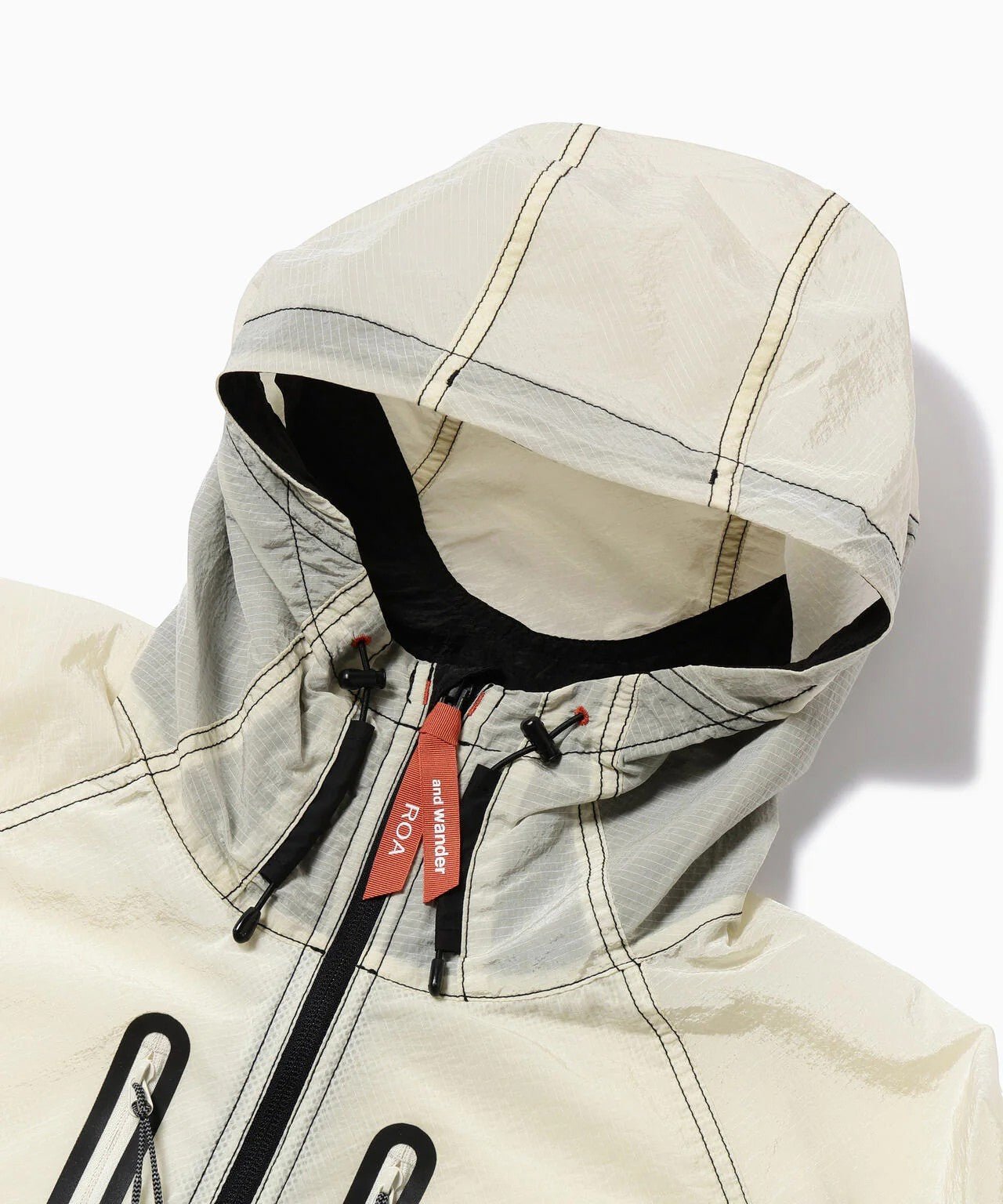 And Wander x ROA Ripstop Wind Jacket - and wander