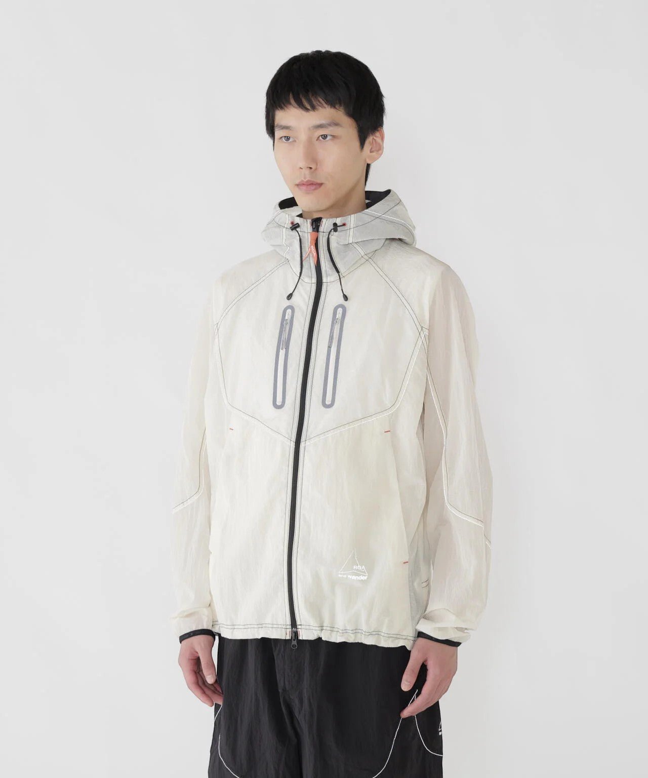 And Wander x ROA Ripstop Wind Jacket - and wander