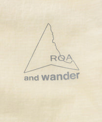 And Wander x ROA Ripstop Wind Jacket - and wander