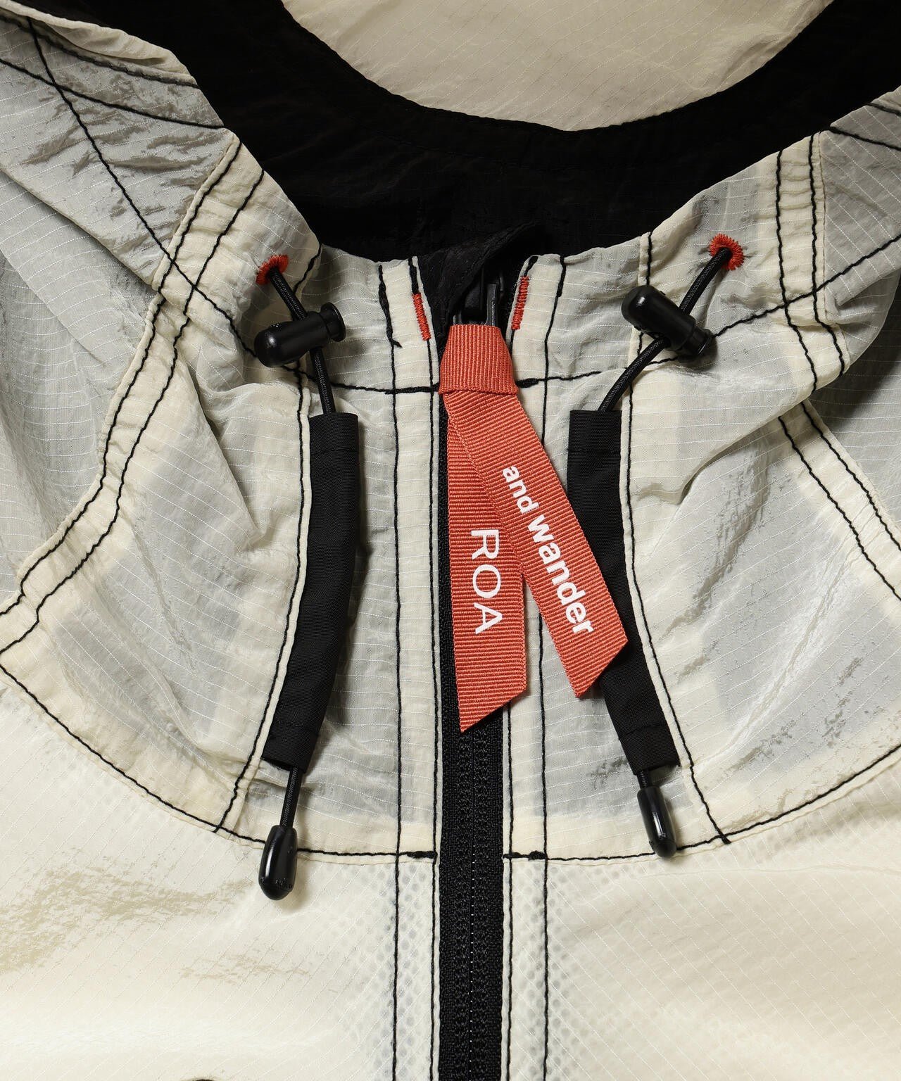 And Wander x ROA Ripstop Wind Jacket - and wander