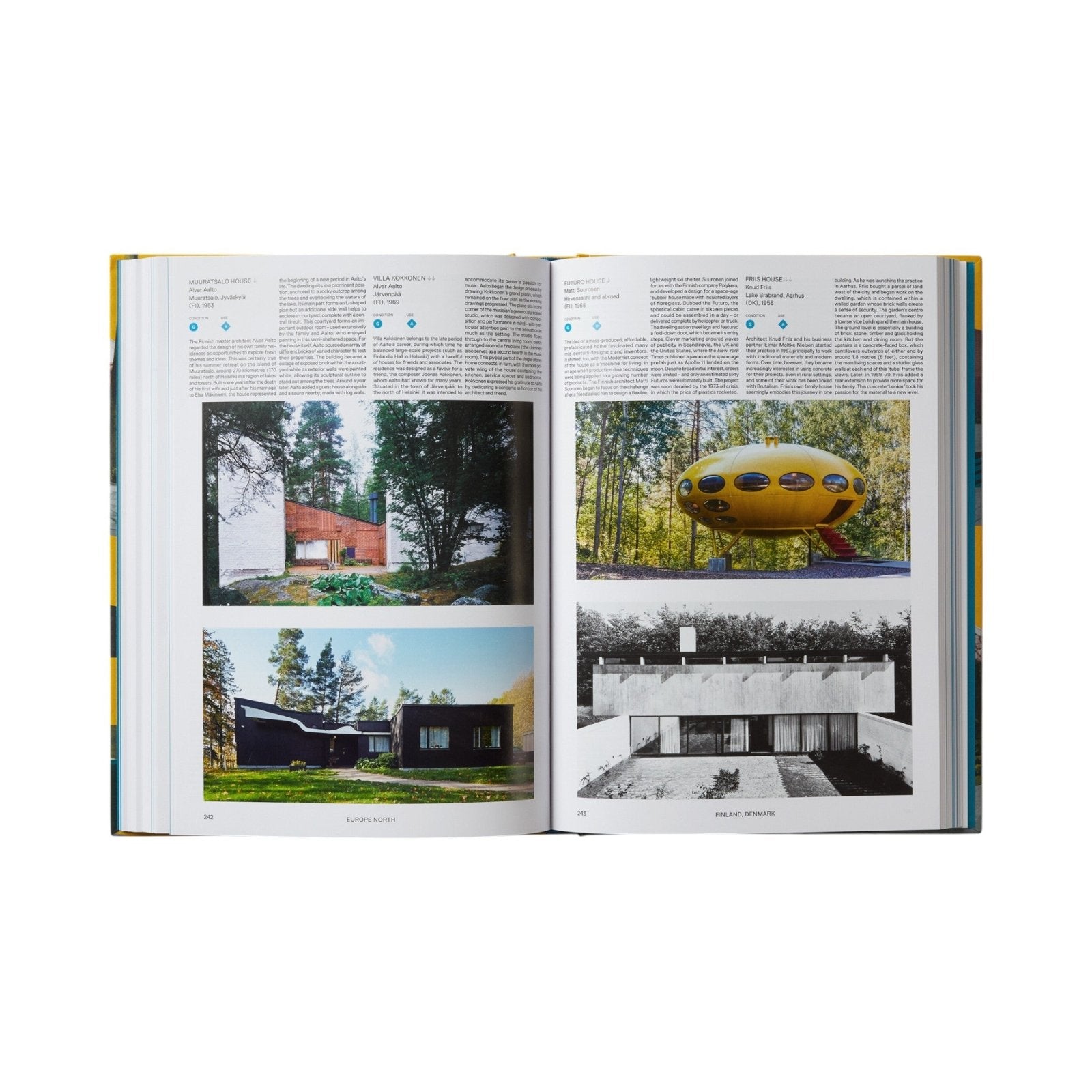 Atlas of Mid - Century Modern Houses - Bücher - Phaidon