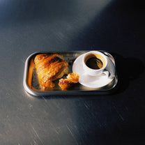 Small Steel Serving Tray