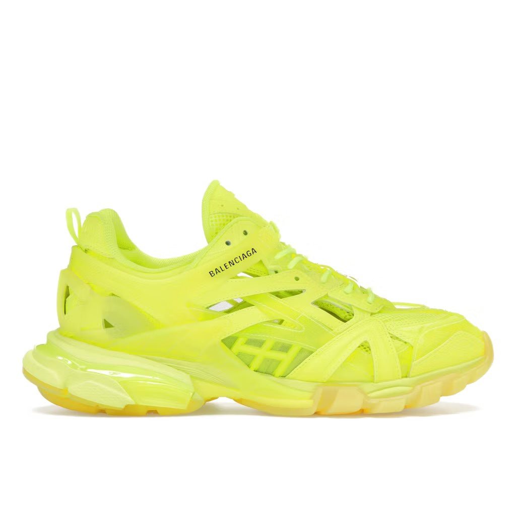 Balenciaga Track 2.0 Sneakers &#39;Clear Sole Neon Yellow&#39; - Balenciaga